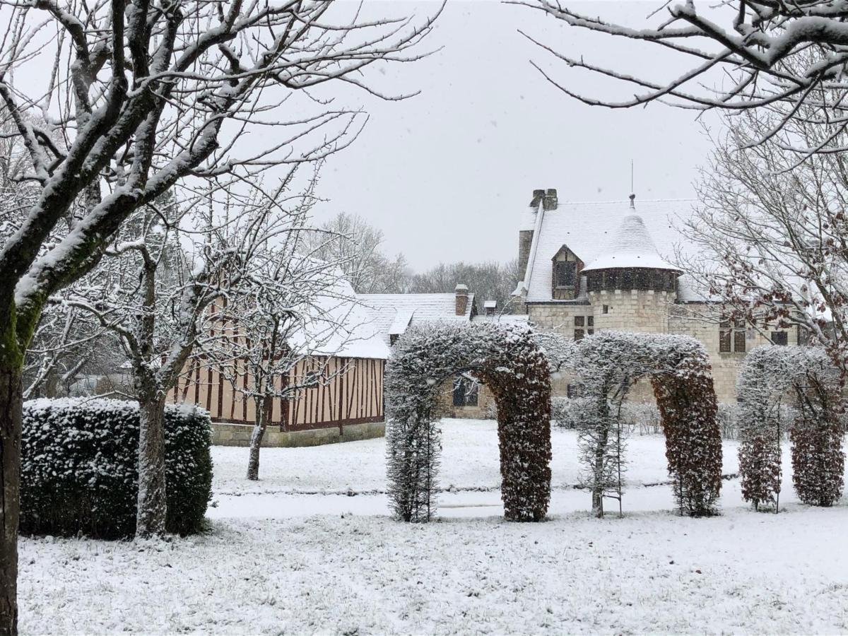 Willa Manoir De L'Aumonerie Saint-Martin-de-Boscherville Zewnętrze zdjęcie